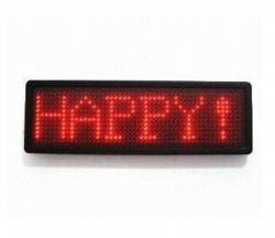 Бейджи LED