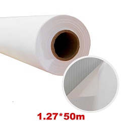 Флаговая ткань  плотностью 110 г/м2 с подложкой, 110гр, 1,27x50м