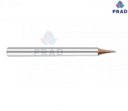 Микрофреза спиральная 35° двухзаходная с покрытием AlTiN DJTOL KS2ML (по стали и цветным металлам)