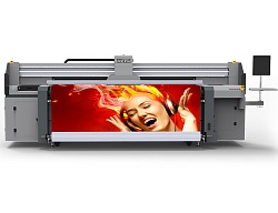 Гибридный УФ принтер Universal E-5300HB(km1024a)