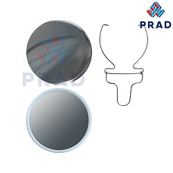 Зеркало круглое на подставке   158mm