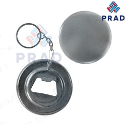 Брелок круглый, открывалка  56mm