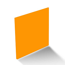Листовое оргстекло 3мм Universal XT оранжевое 