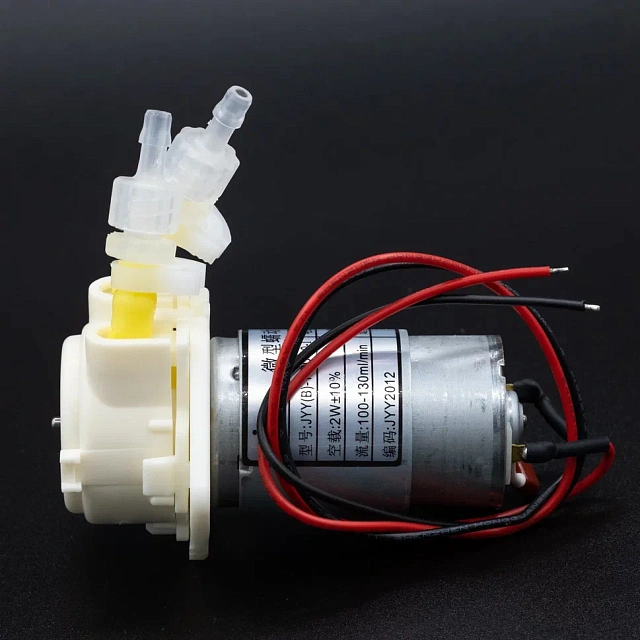 Помпа чернильная сольвентостойкая перистальтическая  JYY(B)-RD-3-I   50-60ml