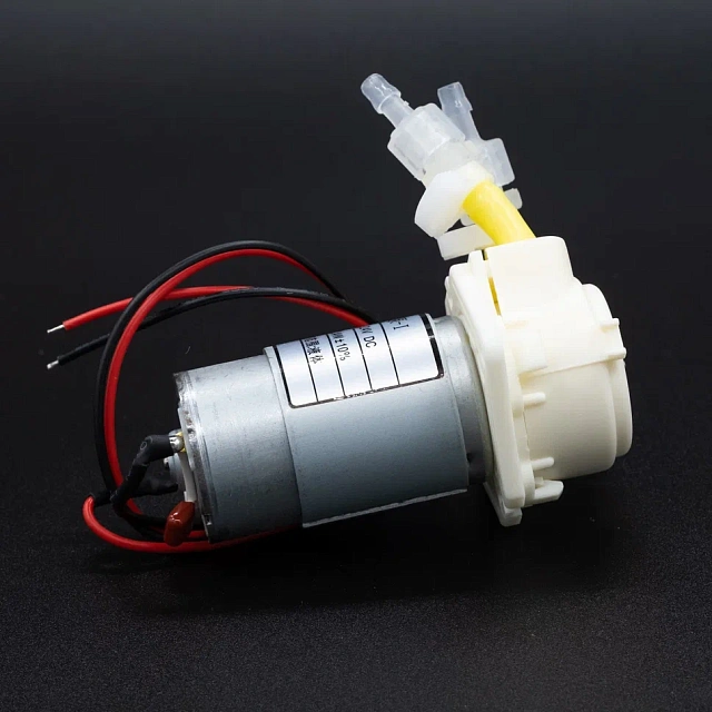 Помпа чернильная сольвентостойкая перистальтическая  JYY(B)-RD-3-I   50-60ml