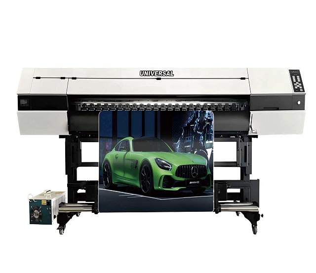 Рулонный уф принтер UNIVERSAL K-2002UV, 200см, i3200U1*2шт